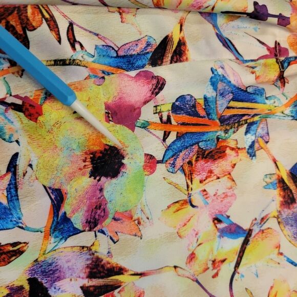 Lindy Bop Ophelia Kaleidoscope Dress 50s Inspired Rockabilly Whimsical Pin-Up - Picture 11 of 13